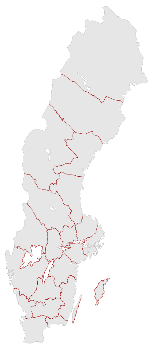 Regions of Sweden